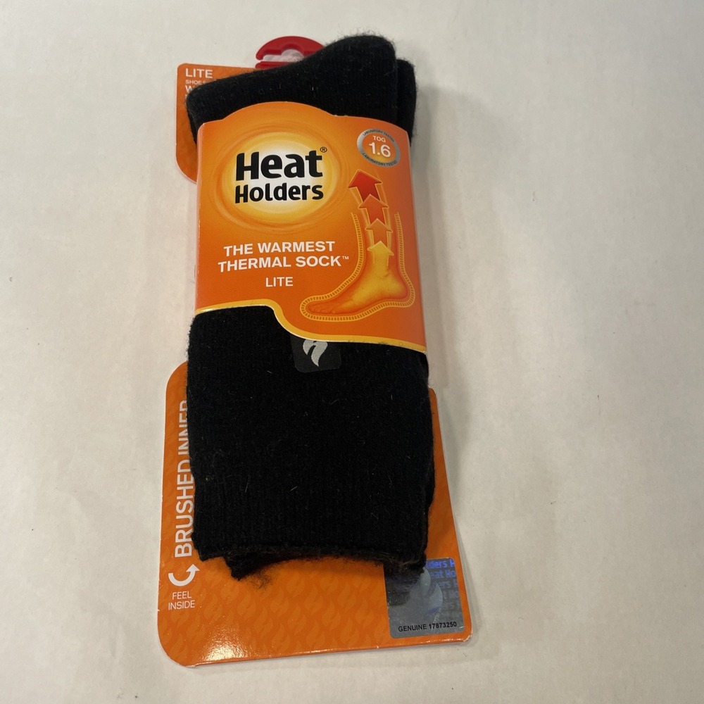 Heat Holders Lite Thermal  Socks NWT Women's Size 5-9 Mens 4-8